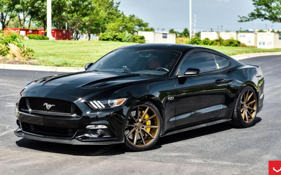 Ford Mustang GT on Vossen Wheels (VFS-1) '2019